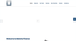 Desktop Screenshot of mokshafinance.com